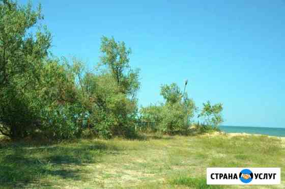 Семейный отдых на Азовском море, первая линия Голубицкая