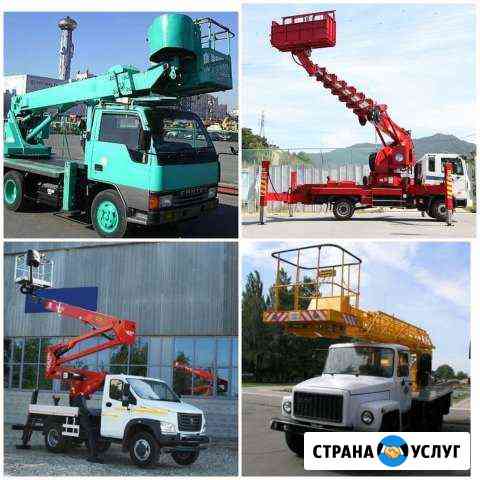 Аренда автовышки 10 12 15 18 20 24 28 м спб и обл Санкт-Петербург
