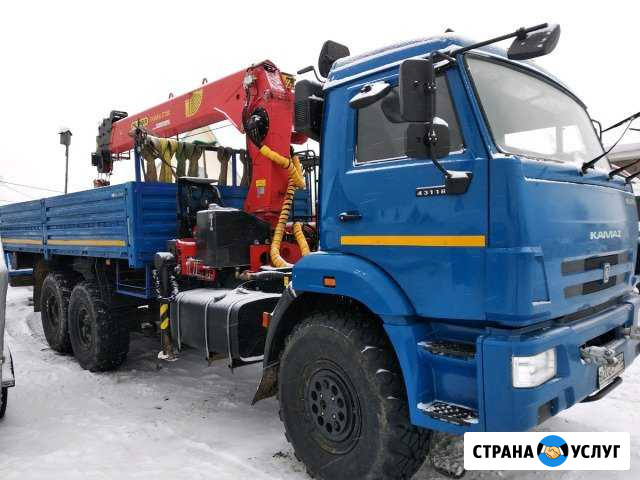 Услуги (аренда) манипулятора камаз вездеход Иваново - изображение 1