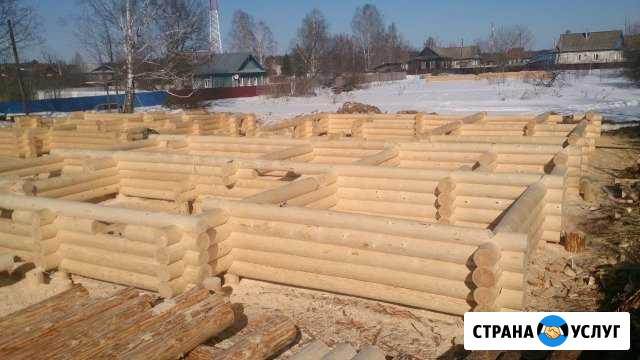 Рубка срубов домов,бань Семенов - изображение 1