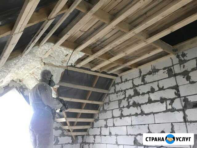 Бесшовное утепление пенополиуретаном (ппу) Архангельск - изображение 1