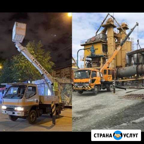 Аренда Автовышки от 5 до 45 м. + Автокран 5 тонн Екатеринбург - изображение 1