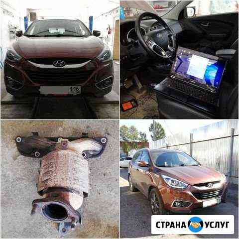Удаление катализатора чип тюнинг прошивка hyundai Казань