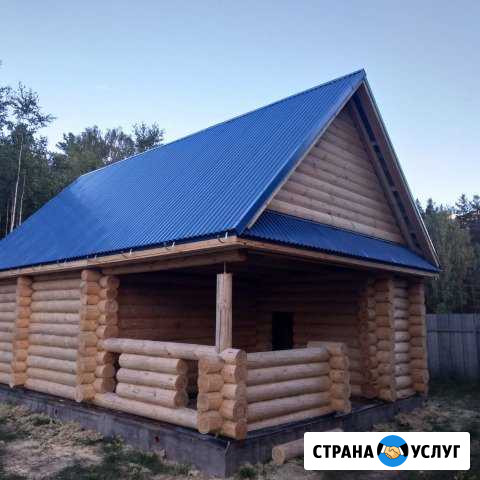 Срубы бани, сборка. Кровельщики Нижний Новгород - изображение 1