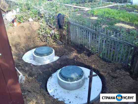 Выгребная яма, канализация Омск
