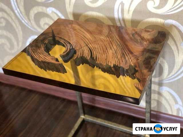 Изготовление мебели из массива и эпоксидной смолы Петропавловск-Камчатский - изображение 1