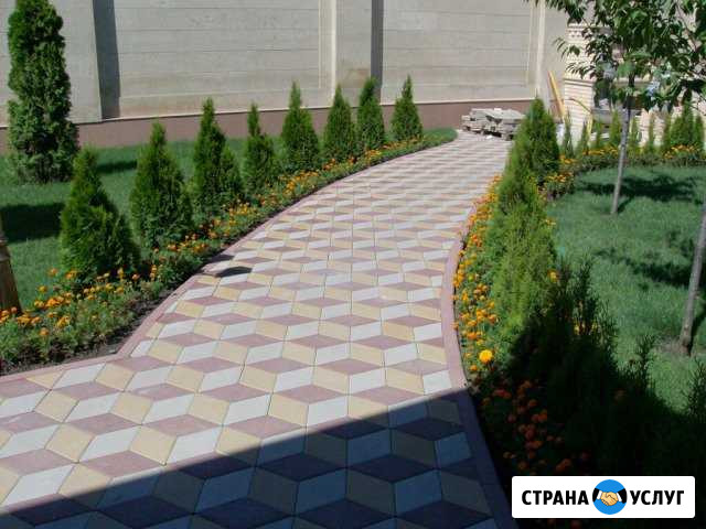 Укладка тротуарной плитки от профессионалов Таганрог - изображение 1
