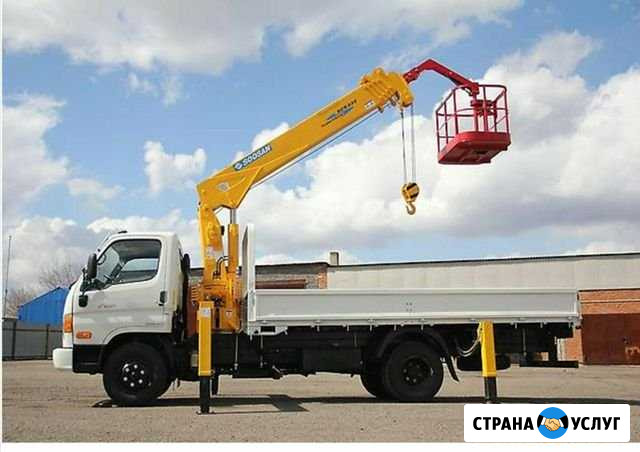 Кранборт 5т стрела 3т Автовышка Нытва - изображение 1