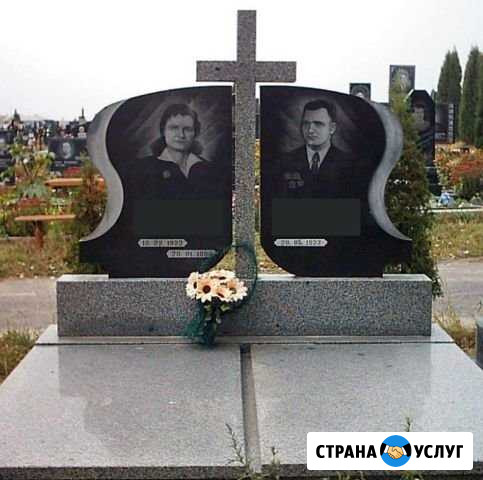 Благоустройство могил, установка Елец - изображение 1