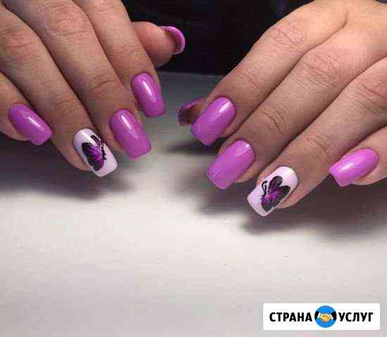 Маникюр, покрытие Гель лаком южный Хабаровск