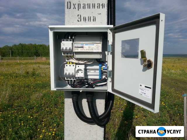 Электрик. Щит учета, заземление, проводка Красноярск - изображение 1