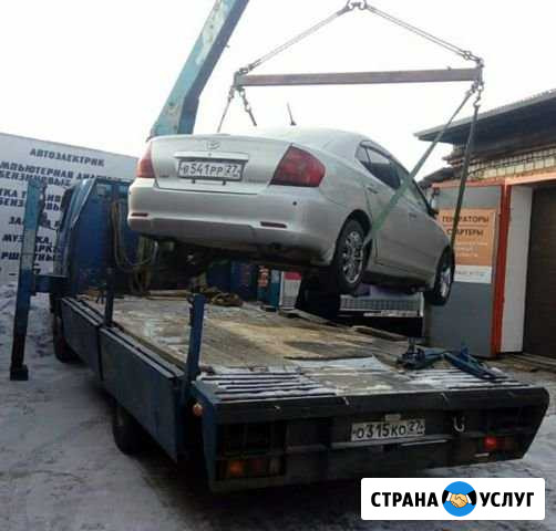 Услуги Эвакуатора, воровайка, кран манипулятор Хабаровск - изображение 1