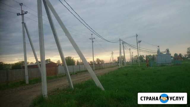 Электромонтаж. Подключение домов с опоры Новосибирск - изображение 1