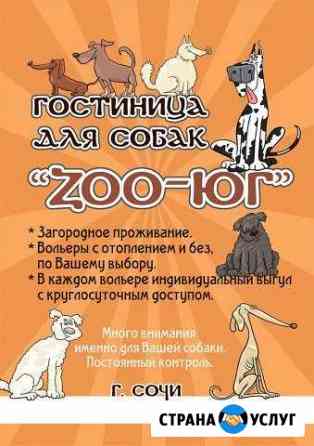 Зоо-гостиница Сочи