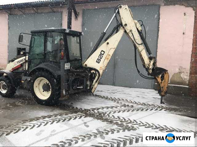 Услуги, экскаватор-погрузчик Донецк - изображение 1