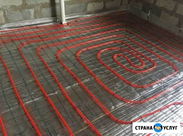Монтаж теплых полов, отопительных систем Кратово - изображение 1