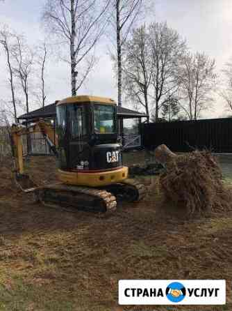 Аренда миниэкскаватора CAT 303CR Санкт-Петербург