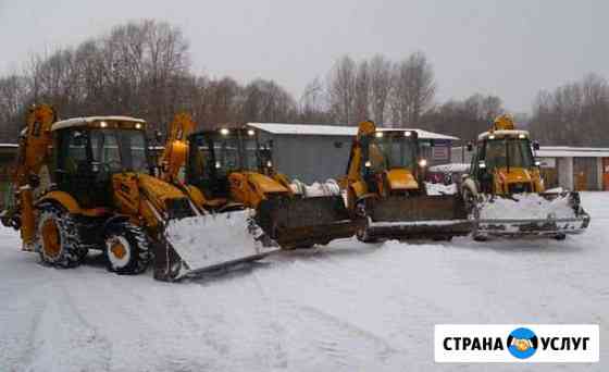 Аренда экскаватора-погрузчика Подольск