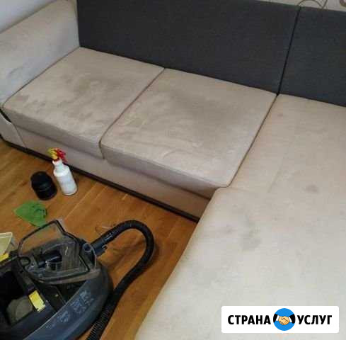 Химчистка мягкой мебели,выведение неприятных запах Москва - изображение 1