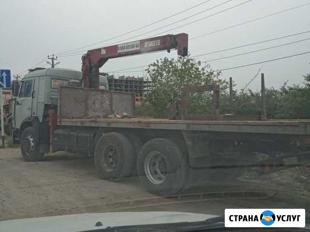 Услуги манипулятора перевозка грузов будки Семендер - изображение 1