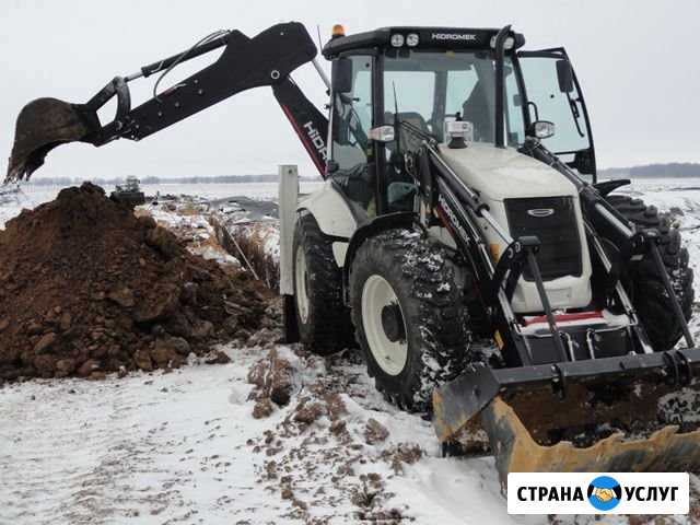 Услуги экскаватора погрузчика. Гидромолот Сыктывкар - изображение 1
