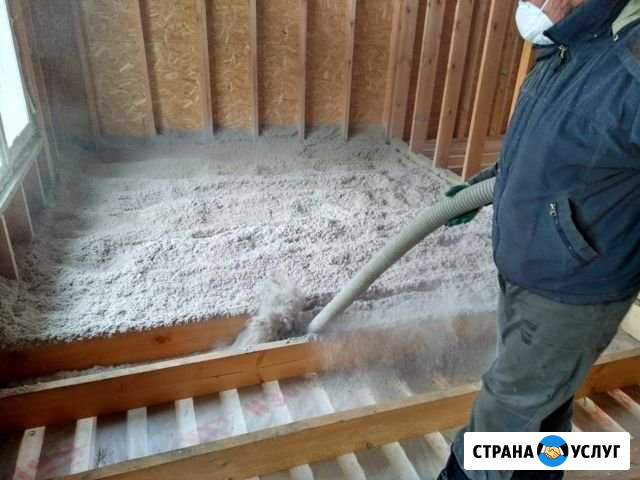 Утепление домов, мансард, чердаков эковатой Чита - изображение 1