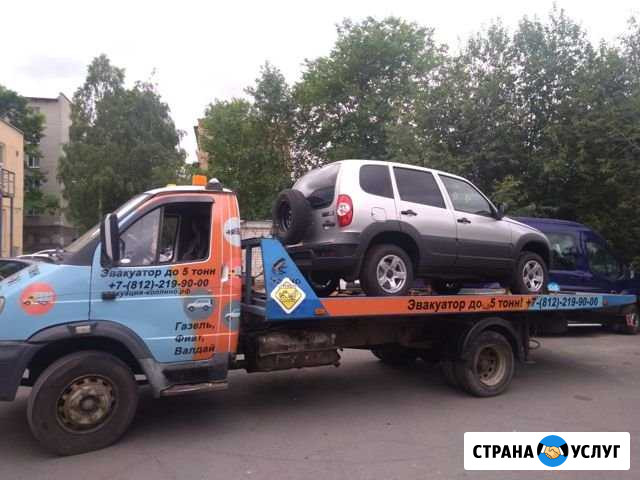 Эвакуатор до 5 тонн 24/7 Колпино - изображение 1