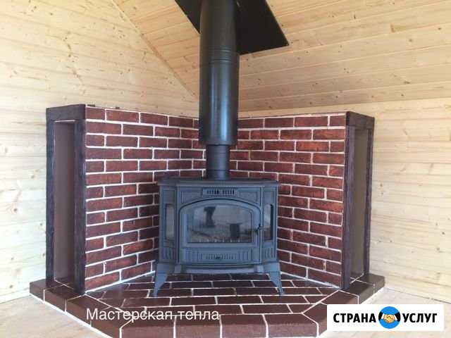 Монтаж, установка: камины, банные печи, котельные Киров - изображение 1