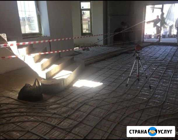 Стяжка пола, выравнивание пола Сургут - изображение 1