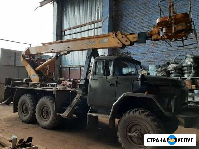 Услуги автовышки телескоп 18 метров Псков - изображение 1