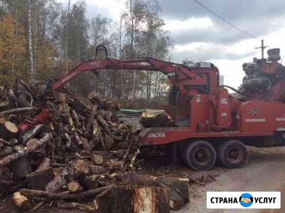 Аренда дробилки для дерева, порубочных остатков Москва