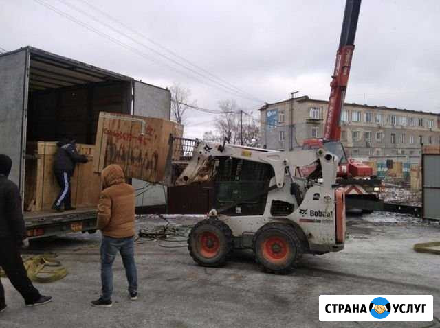 Аренда минипогрузчика Bobcat ямобура культиватора Видное - изображение 1