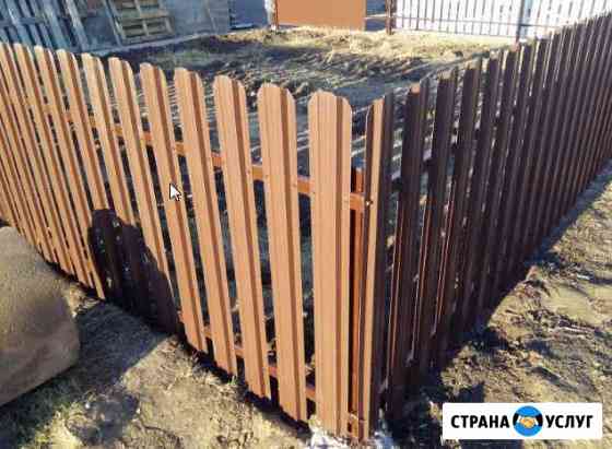 Забор установка, собственное производство Рязань