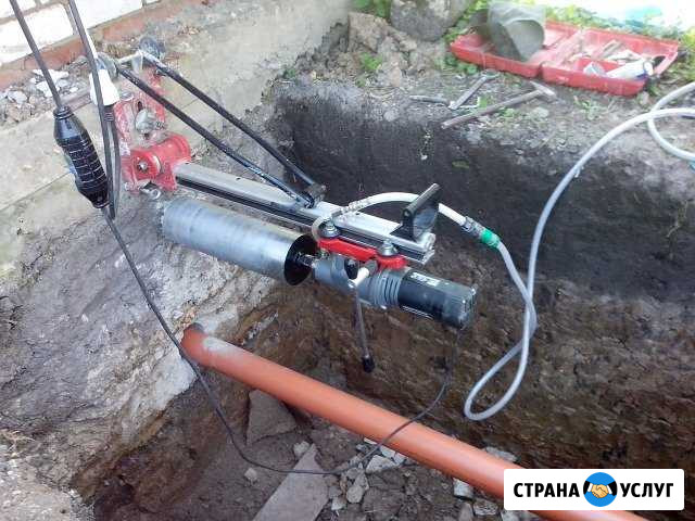 Алмазное сверление отверстий.Резка проемов Мценск - изображение 1