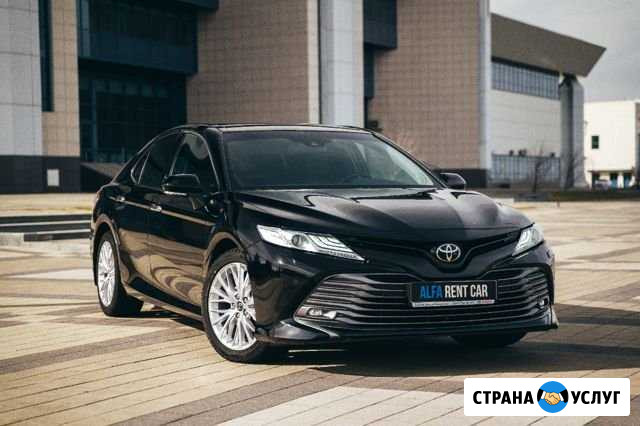 Аренда автомобиля Toyota Camry V-2.5, 2020 г.в без Краснодар - изображение 1