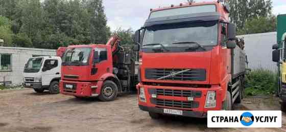 Аренда манипулятора 10 тонн Volvo (Вольво) Санкт-Петербург