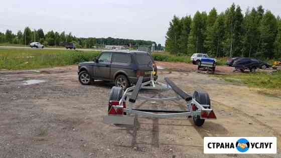 Перевозка спуск / подъём лодок катеров Самара