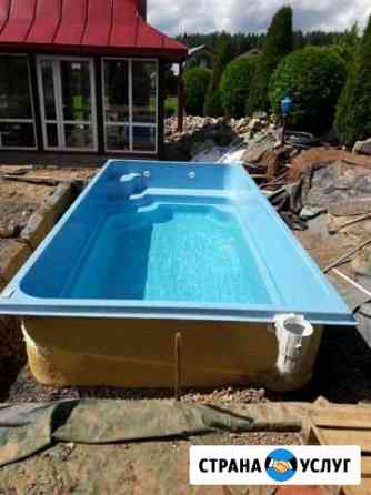 Композитный бассейн Ashland Ceramic от 4 до 11м Бронницы