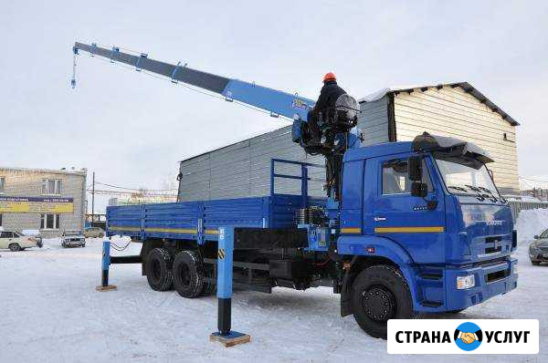 Кран-Манипулятор 12т стрела 6т +Автовышка длина23м Вязники - изображение 1