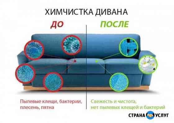 Химчистка мягкой мебели Санкт-Петербург