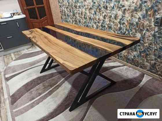 Столы из эпоксидной смолы Тюмень