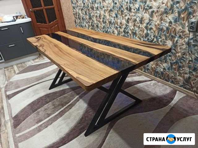 Столы из эпоксидной смолы Тюмень - изображение 1