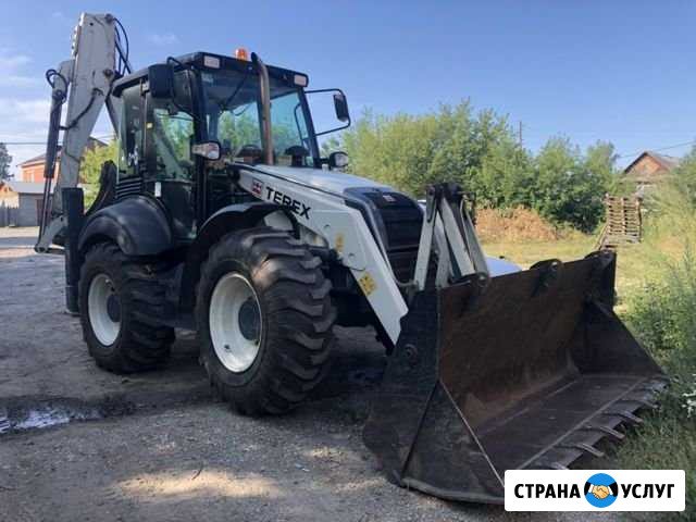 Услуги экскаватора погрузчика Томск - изображение 1