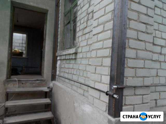 Стяжка дома зданий, усиление фундамента Волжский Волгоградской области - изображение 1