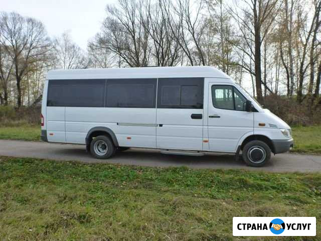 Заказ автобуса Мерседес 20 мест Тербуны - изображение 1