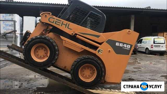 Аренда минипогрузчика экскаватора камаза самосвала Зарайск - изображение 1