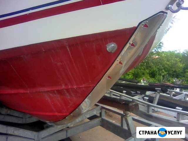 Алюминиевая защита киля композитной лодки Самара - изображение 1