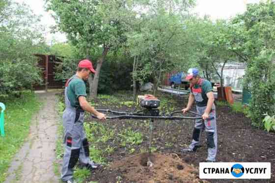 Бурение ям(отверстий) установка столбов(забор) Липецк