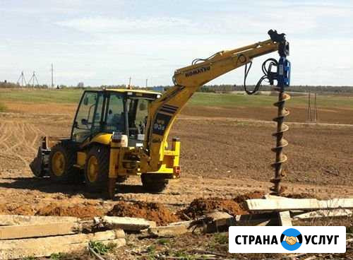 Аренда экскаватора погрузчика, услуги экскаватора Уфа - изображение 1