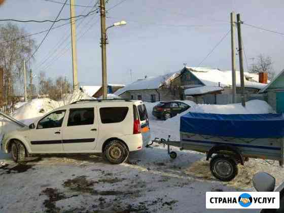 Грузоперевозки Ларгус с прицепом (мало габаритный Зеленодольск